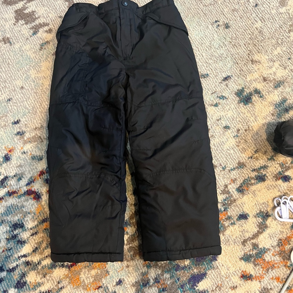London Fog Kids Black Insulated Pants